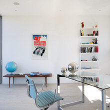 Glass desk