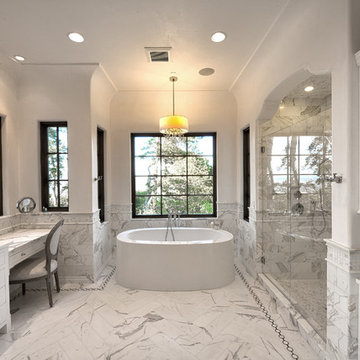 Marble Bathroom in Monterey