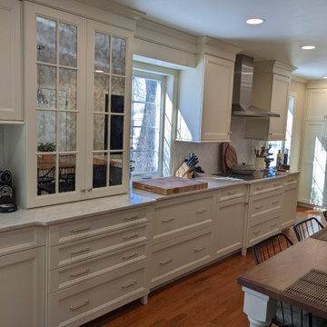Mechanicsburg Kitchen, Painted and Stained Cabinetry in Harmony