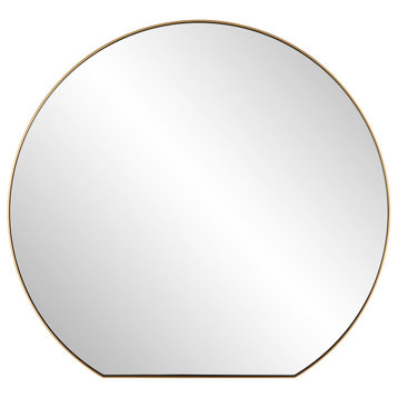 Cabell Small Brass Mirror