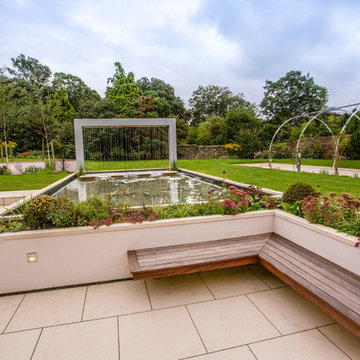 Contemporary Symmetrical Garden