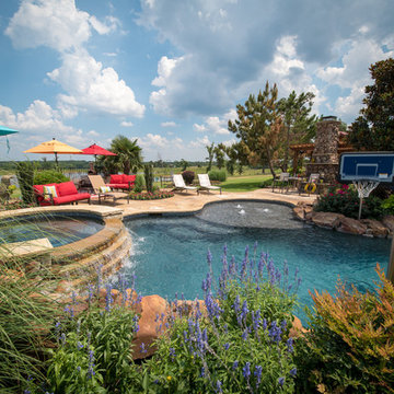 Backside of Pool