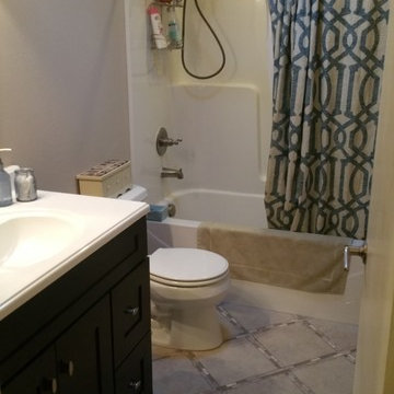 Bathroom expansion, guest bath relocation, master closet expansion