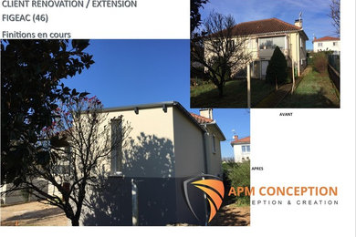 Rénovation et extension à usage d'habitation secteur Figeac (46)