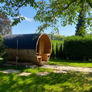 Gesamte Gartenanlage