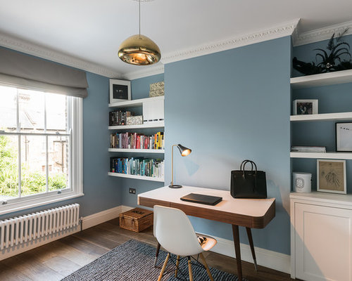 Best 20 Transitional Home Office Ideas & Decoration Pictures | Houzz