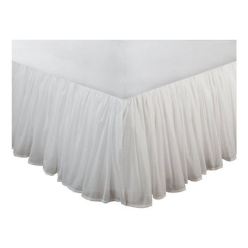 Lilla Elegant Comfort 1500 Thread Count Wrinkle & Fade Resistant Egyptian Quality Bed Skirt/Dust Ruffle – Pieghettato da 35,6 cm Drop King 