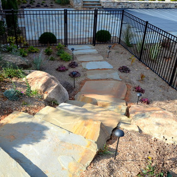County Living - Pool, Patios, Boulders, Walls, & Walkways