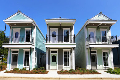Inspiration for a contemporary exterior home remodel in Other