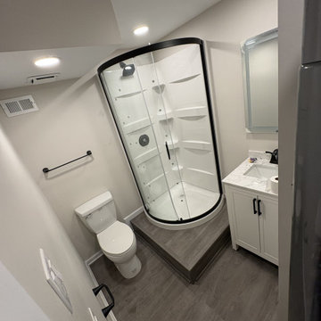 Basement Bathroom Install