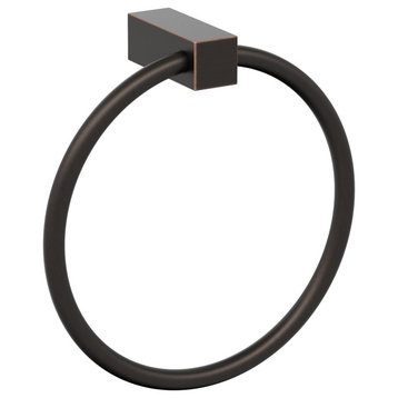 Amerock Monument Contemporary Towel Ring, Oil Rubbed Bronze