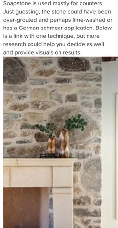 Joanna Gaines new cooking show Kitchen stone walls
