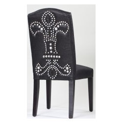 Crysta Fleur De Lis' Chair - Dining Chairs