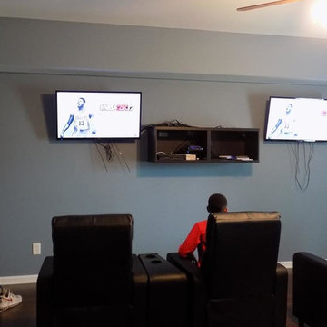 Finished Basement for Active Family