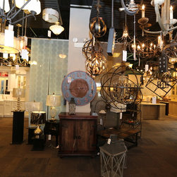 New Lenox Lighting Showroom - Pendant Lighting
