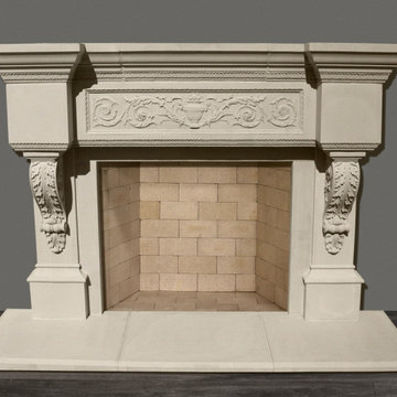 French Fireplace Mantel Styles