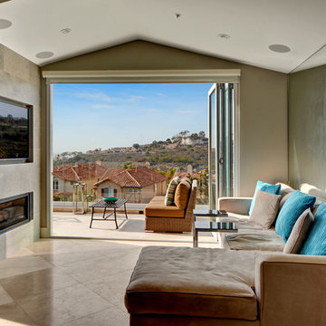 Dana Point European Kitchen with Patio Deck