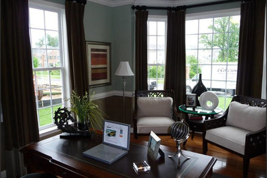 Inspiration for a timeless home office remodel in DC Metro
