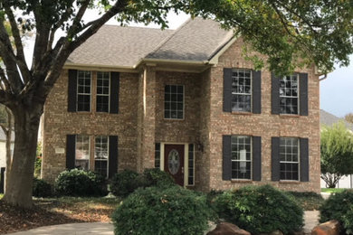Transitional exterior home photo in Austin