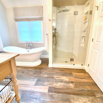 Vintage Inspired Bathroom - Designed via my Online Design Service