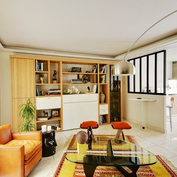 Transformation d'un appartement dans un style contemporain