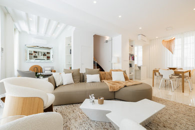 Réalisation d'un salon design.