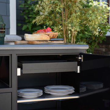 Outdoor Grill Carts