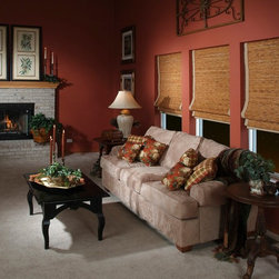 Horizons Natural Woven Shades - Window Treatments