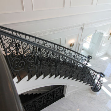 Project #92 | Grand Double Curved Staircase