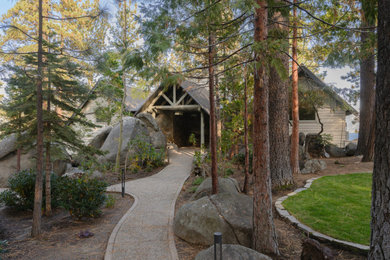 Photo of a rustic landscaping in Other.