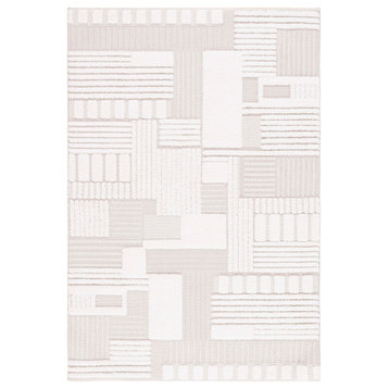 Safavieh Trends Collection TRD126B Rug, Beige/Ivory, 9' X 12'