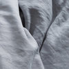 100% Linen Duvet Cover, Sham, Grey, Std Sham (Pair)