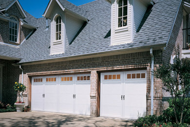 Design ideas for a large traditional attached three-car carport in DC Metro.