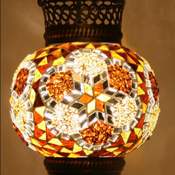 Turkish Style Mosaic Pendant Lamp 13cm - Pendant Lighting