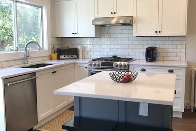 Example of a kitchen design in Other