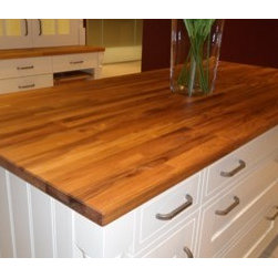 Teak Worktops - Kitchen Products