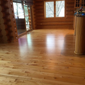 Boyne Falls Floor Refinish