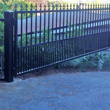 Custom Gate--Automatic Metal Driveway