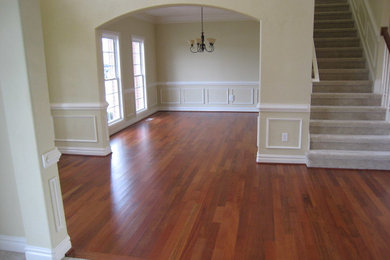 Inspiration for a transitional dining room remodel in Other