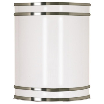Nuvo Lighting 62/1645 Glamour 11" Tall LED Bathroom Sconce - Brushed Nickel