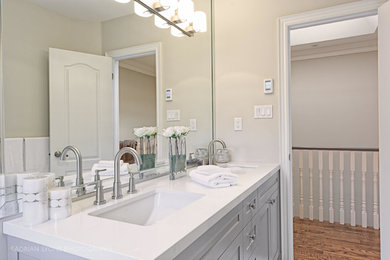 Bathroom - transitional bathroom idea in Toronto