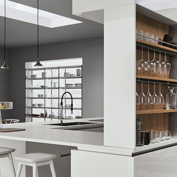 Oyster Futuristic Modern Kitchen