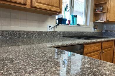 Example of a trendy kitchen design in Other