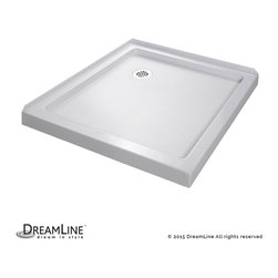 BathAuthority LLC dba Dreamline - SlimLine 36" x 36"Double Threshold Shower Base - Shower Pans And Bases