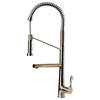 ALFI brand ABKF3787 1.7 GPM 1 Hole Pre-Rinse Faucet Pull-Down - Brushed Nickel