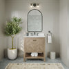 The Sequoia Bathroom Vanity, Acacia, 30", Single Sink, Freestanding