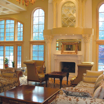 Segmented Arch Top Windows with Electronic Glass