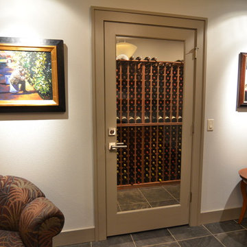 Contemporary Whole Home Design- Wine Cellar