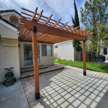 Pergola in Keller
