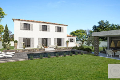 - Conception villa style bastide moderne -
